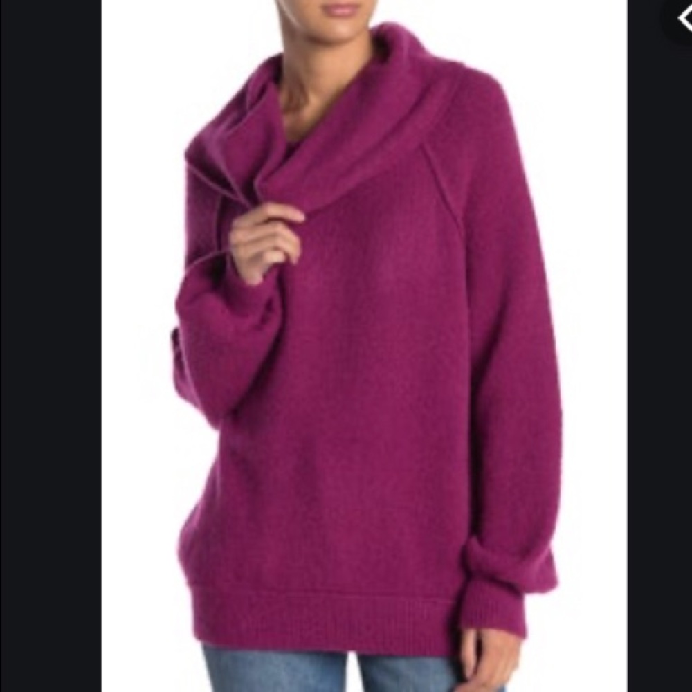 Free People Echo Beach Pullover Sweater - Picture 1 of 8
